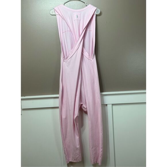 NWOT FP Movement by Free People Hot Shot Twist Back Onesie in Pink Fusion Small - Picture 10 of 12